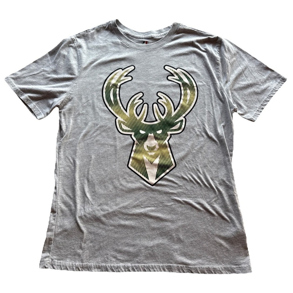 NBA Milwaukee Bucks T-Shirt Adult Unisex Size XL  Antetokounmpo #34